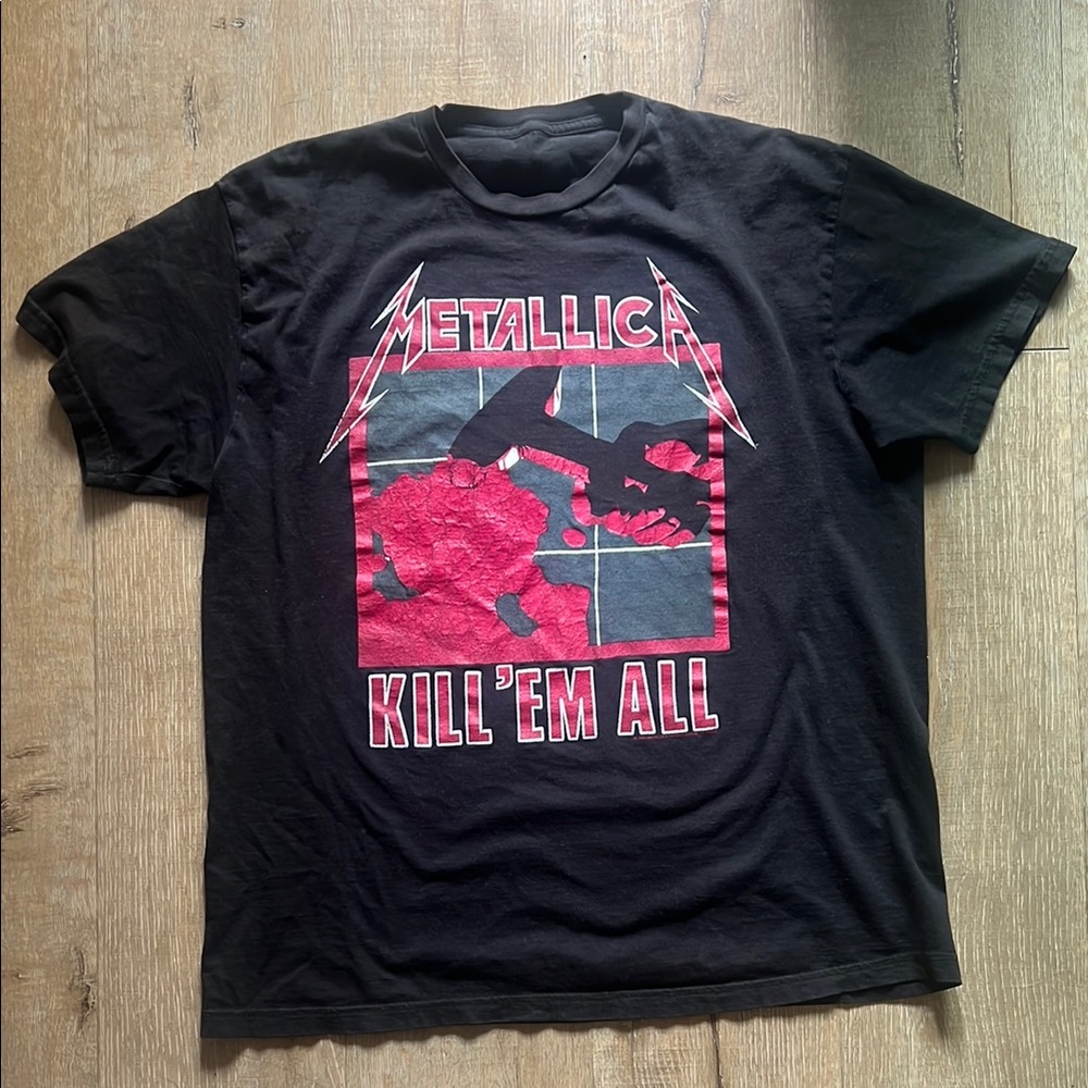 Metallica Black Graphic T-Shirt